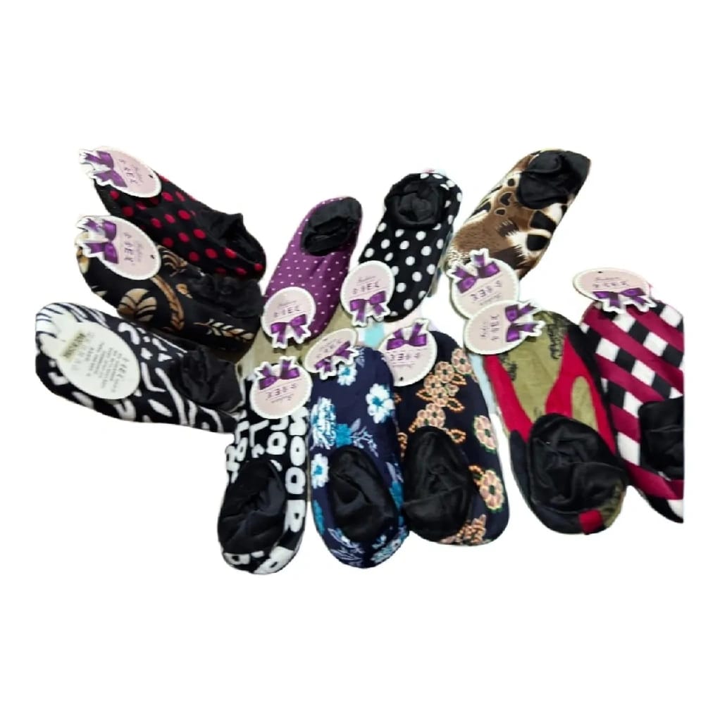 Pack Of 4 (2 Pairs) Women Velvet Fur Inside Winter Socks - Multicolor - image 1