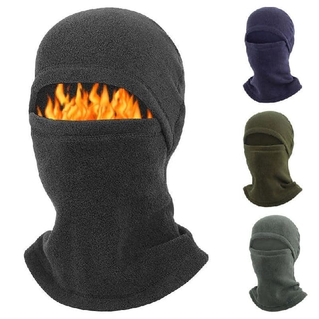 Ninja Full Face Coverage Mask With Neck Warmer Support For Bike/Scooter Under Helmet - image 1