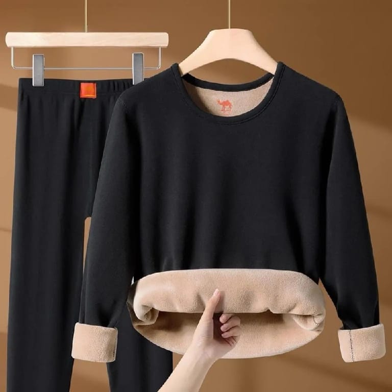 Thermocot Women'S Cotton Thermal Set(Sweet With Inner Trouser) - image 1