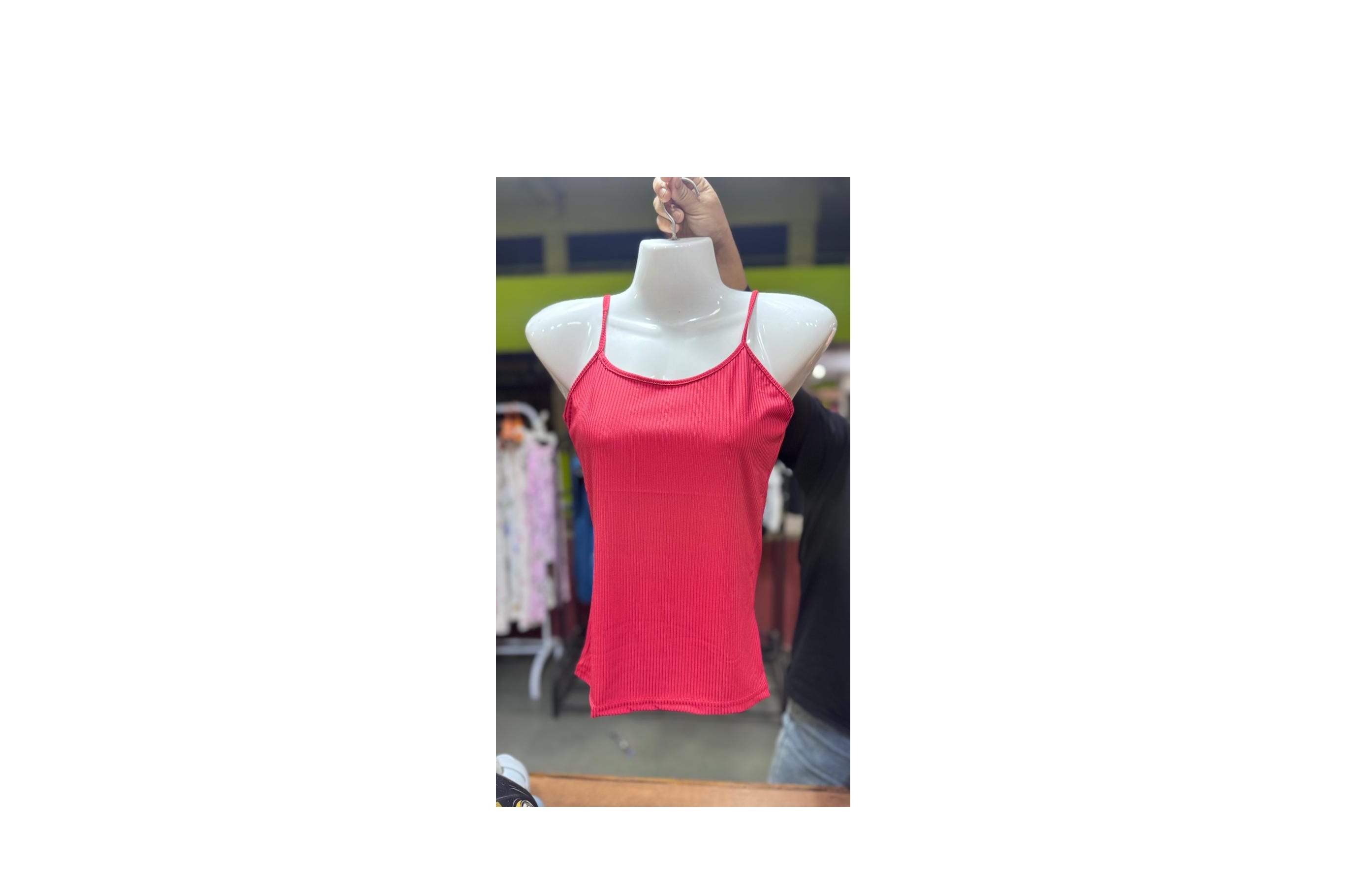 Single Strap Vest Women'S Korean Version Detachable Chest Pads Babes Versatile Bottoms Beautiful Back Camisole Tops Sweet Style - image 3