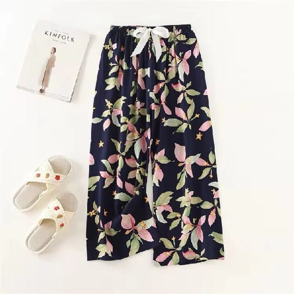 Summer Printed Scooba Palazzo Style Trouser For Women - image 5