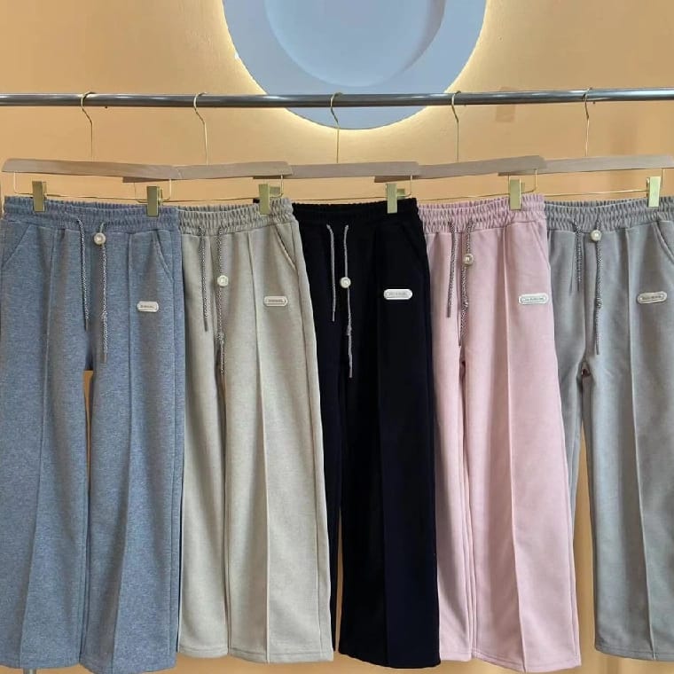 Multicolor Solid Stretchable Pants For Women Plazo