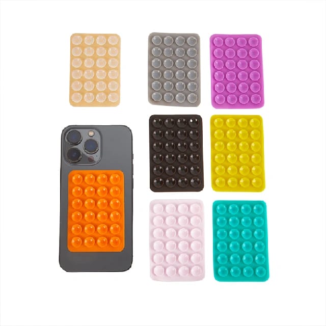 Universal Silicone Suction Phone Grip And Stand | Hands-Free Fidget Holder For IPhone & Android | Versatile Selfie & Video Aid