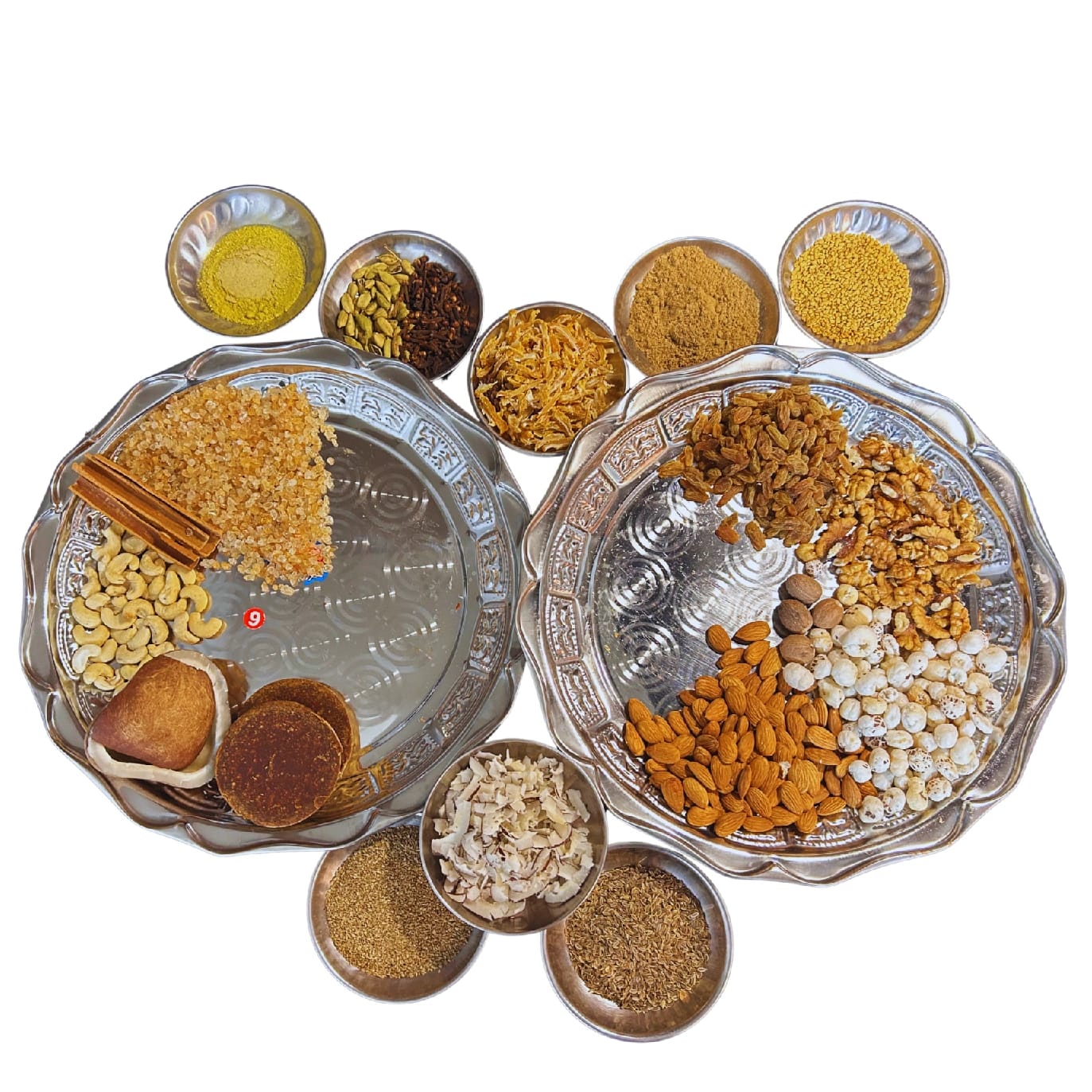 Abishwori सुत्केरी पौष्टिक मसला | Traditional Dryfruits, Herbal & Nutritious Mix | Sutkeri Masala - image 3