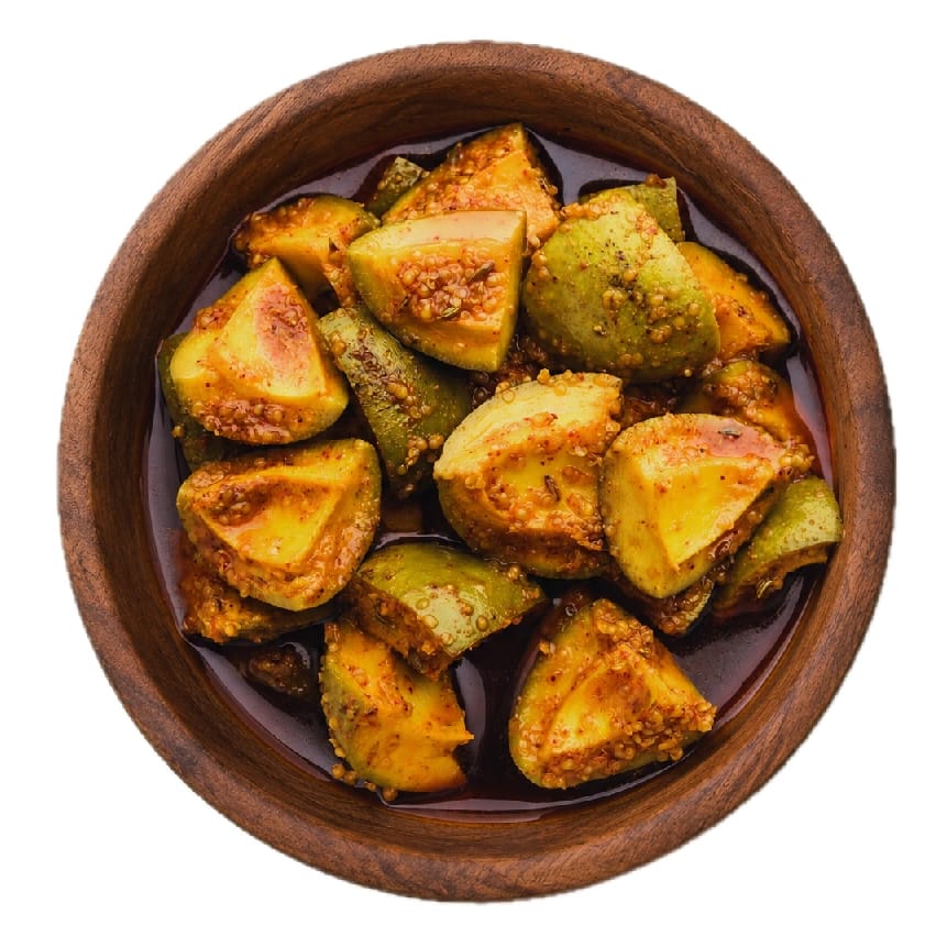 Abishwori- Aap Ko Achar/ Hot And Spicy Mango Pickle (380 Gram) | आँपको अचार - image 2