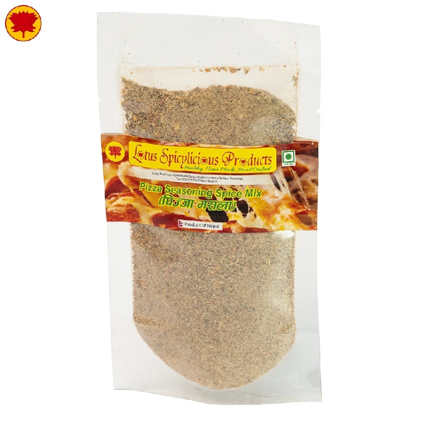 Masala - Sprinklers Masala Combo - Peri Peri, Pizza, Italian Herbs, Black Peppar & Chili Flakes (Homemade Peri Peri, Pizza, Italian Herbs, Crushed Black Peppar & Red Chili Flakes Seasoning Spice Mix) - 50 G POUCH * 5 - Lotus Products - image 3