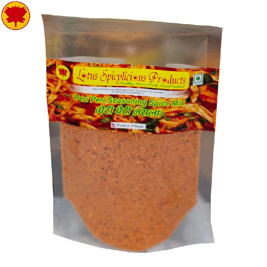 Masala - Sprinklers Masala Combo - Peri Peri, Pizza, Italian Herbs, Black Peppar & Chili Flakes (Homemade Peri Peri, Pizza, Italian Herbs, Crushed Black Peppar & Red Chili Flakes Seasoning Spice Mix) - 50 G POUCH * 5 - Lotus Products - image 4