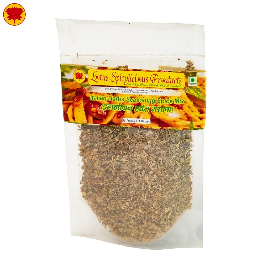 Masala - Sprinklers Masala Combo - Peri Peri, Pizza, Italian Herbs, Black Peppar & Chili Flakes (Homemade Peri Peri, Pizza, Italian Herbs, Crushed Black Peppar & Red Chili Flakes Seasoning Spice Mix) - 50 G POUCH * 5 - Lotus Products - image 2