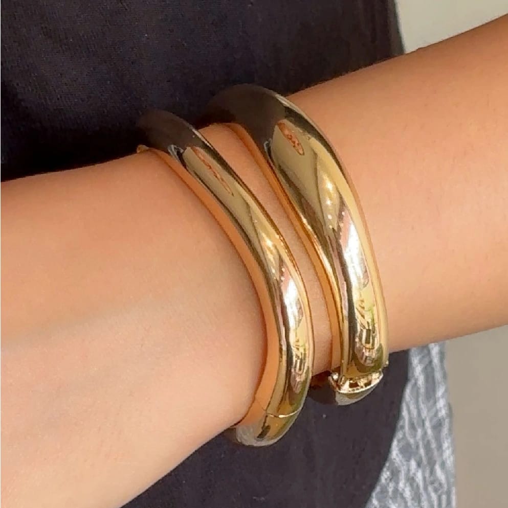 Chuky Irregular Shape Bangle - image 2