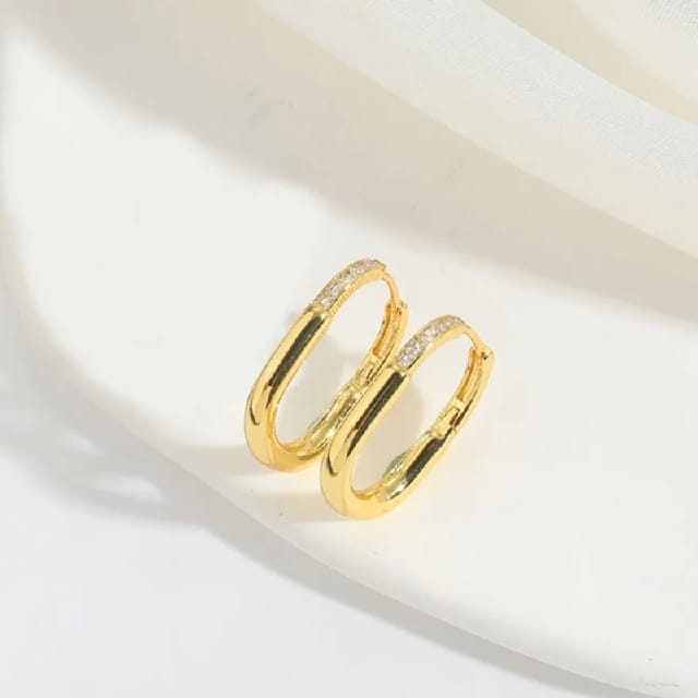 Gold Dainty Hoop