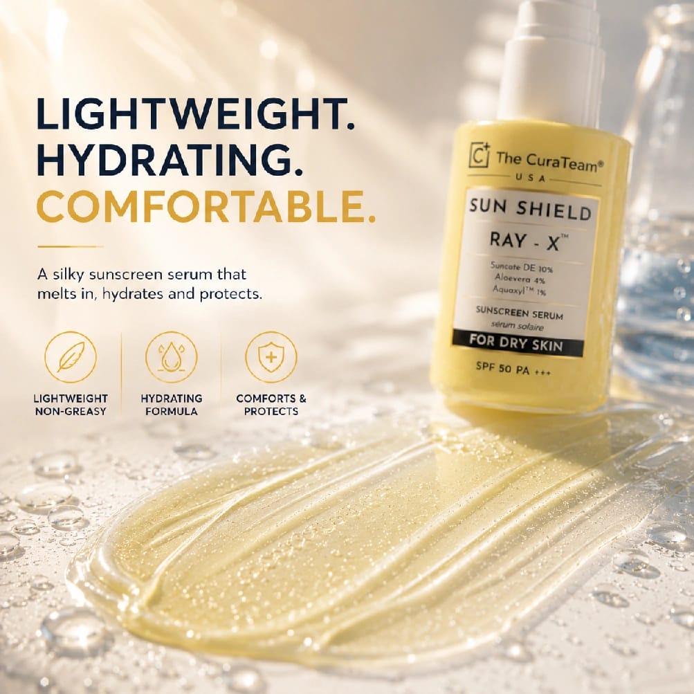 The CuraTeam RAY X™ Sunscreen Serum For Dry Skin - image 4