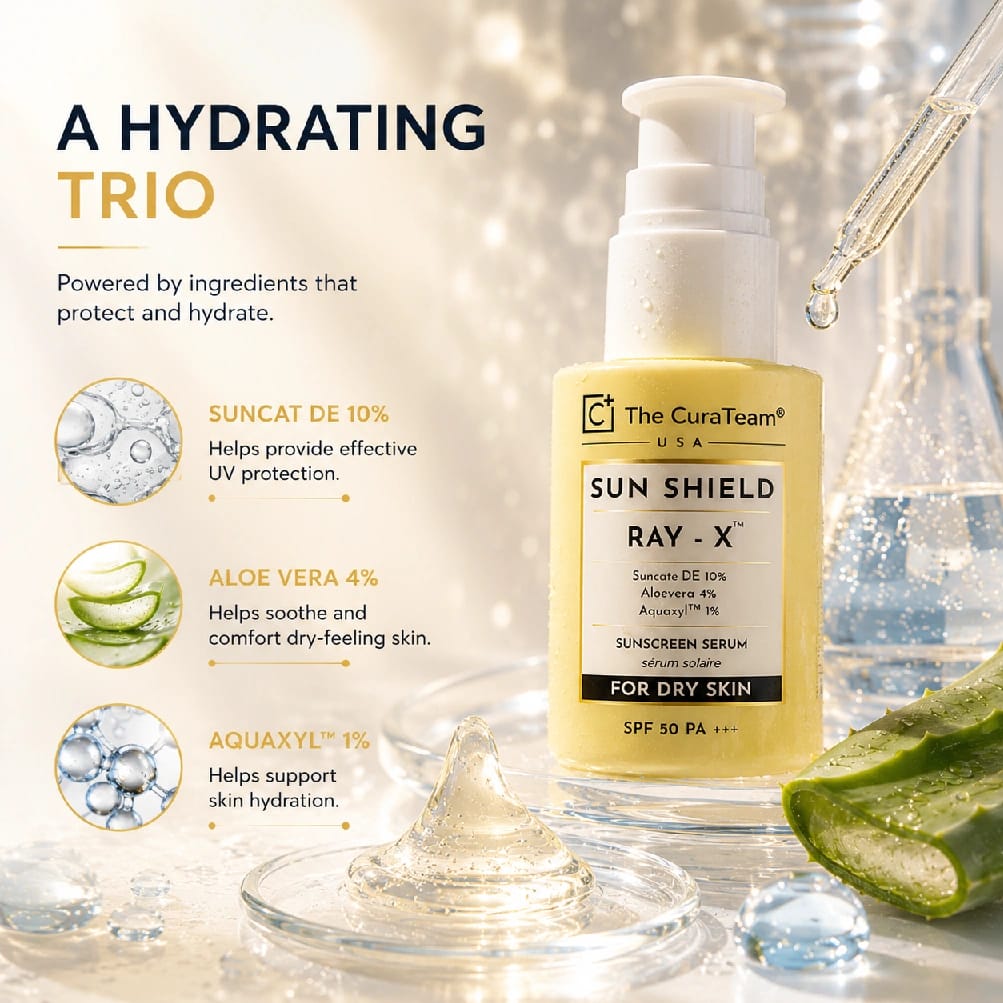 The CuraTeam RAY X™ Sunscreen Serum For Dry Skin - image 3