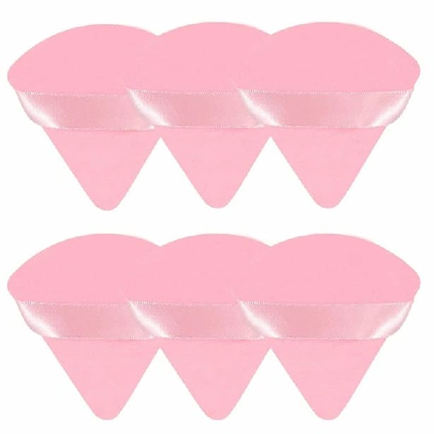 TRIANGLE POWDER PUFF SPONGE PINK - PACK OF 2pcs - image 2