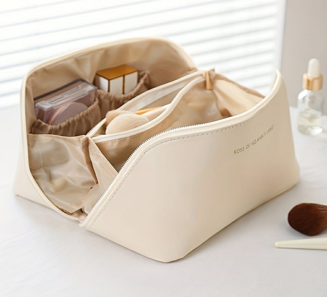 White Hand Makeup Organizer Pouch - image 4