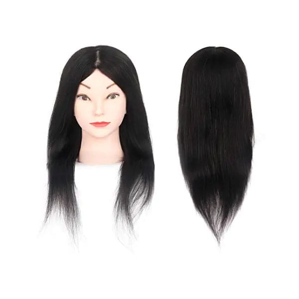 Hair dummy 18 inch human hair - image 1