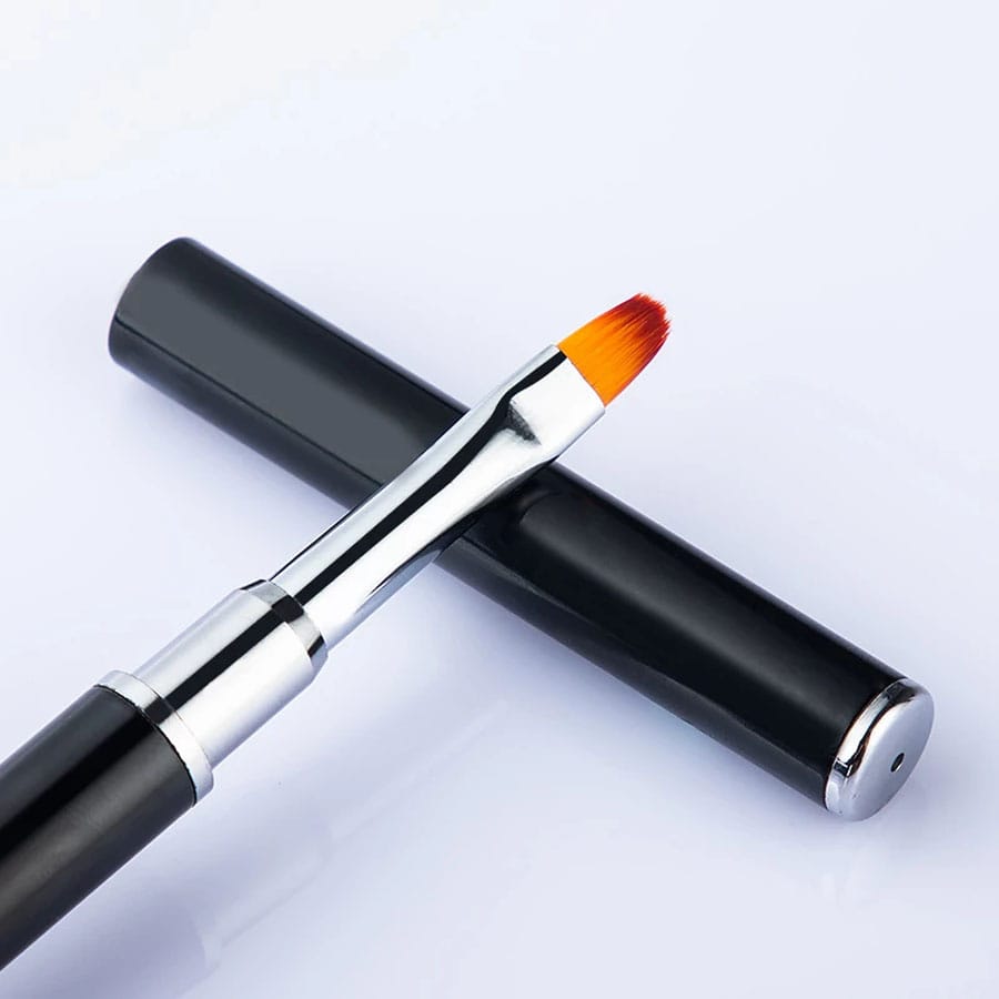 Double Side Nail Art Brushes For Manicure Poly Nail Gel Tip Extension Acrylic Builder Accessory Polygel Spatula Pen Nail Tools - image 2