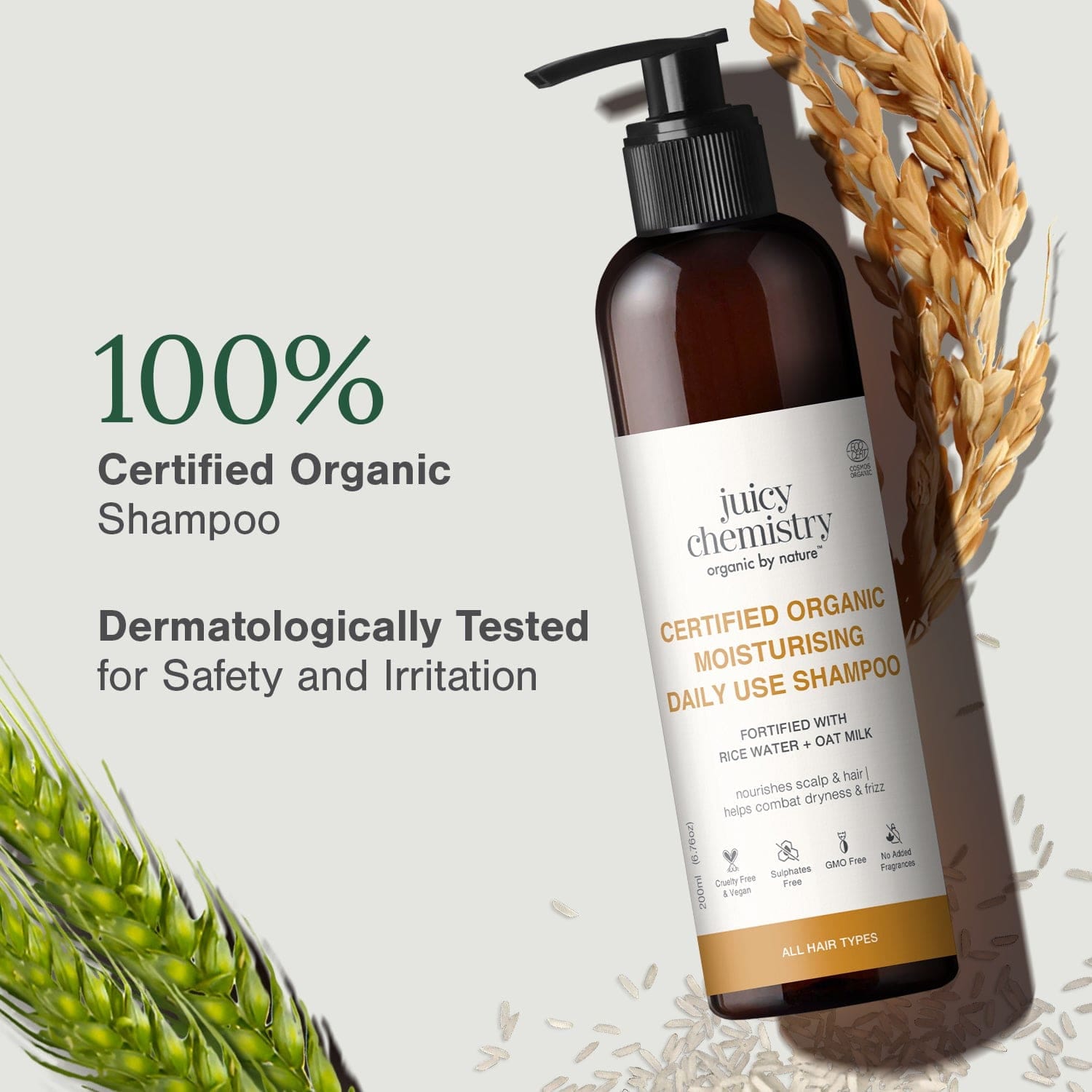 Juicy chemistry Moisturising Daily Use Shampoo - 200 ml - image 3