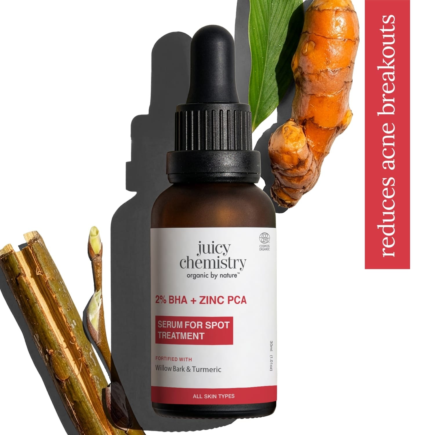 Juicy Chemistry 2% BHA + Zinc PCA Face Serum 30ml - image 1