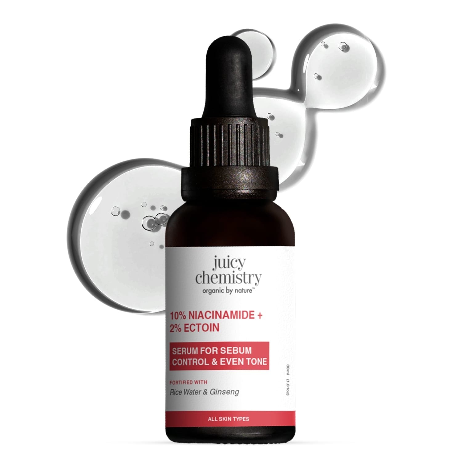 Juicy Chemistry 10% Niacinamide + 2% Ectoin Face Serum 30ml - image 1
