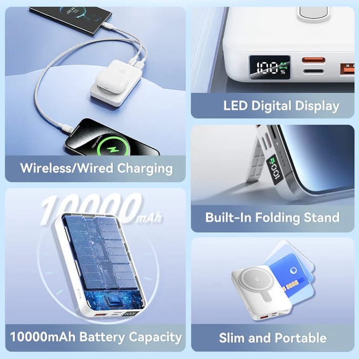 Vention Wireless Magnetic Power Bank | 10000mAh - image 3