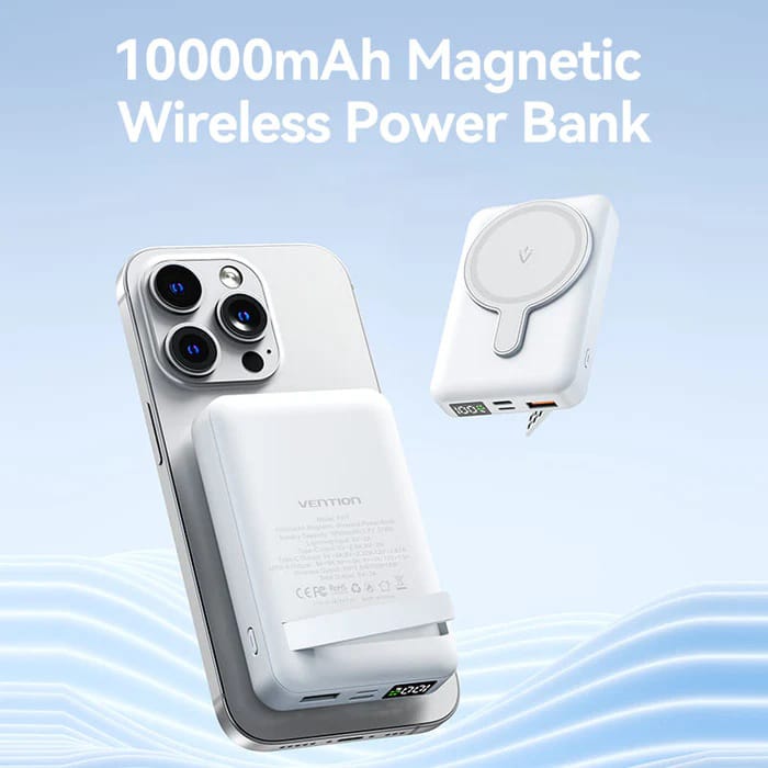 Vention Wireless Magnetic Power Bank | 10000mAh - image 5