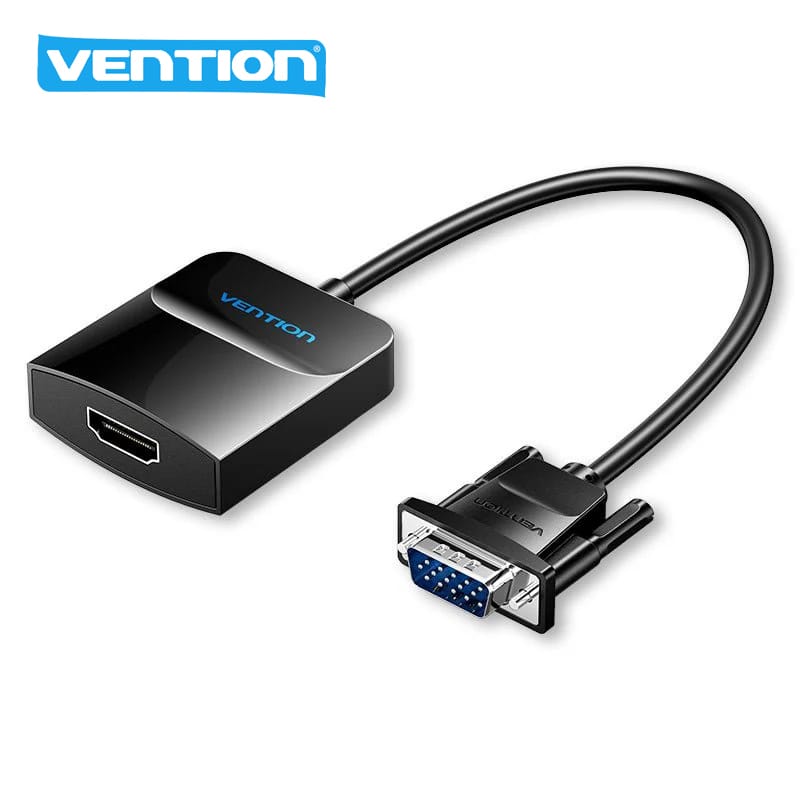 Vention VGA to HDMI Converter Adapter with Audio & USB Power | 0.15M - image 1