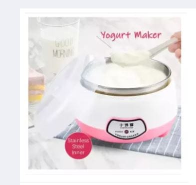 Dahi Maker Yogurt Culture Machine Plastic And Stainless Steel 1L Automatic Yogurt Maker - image 1