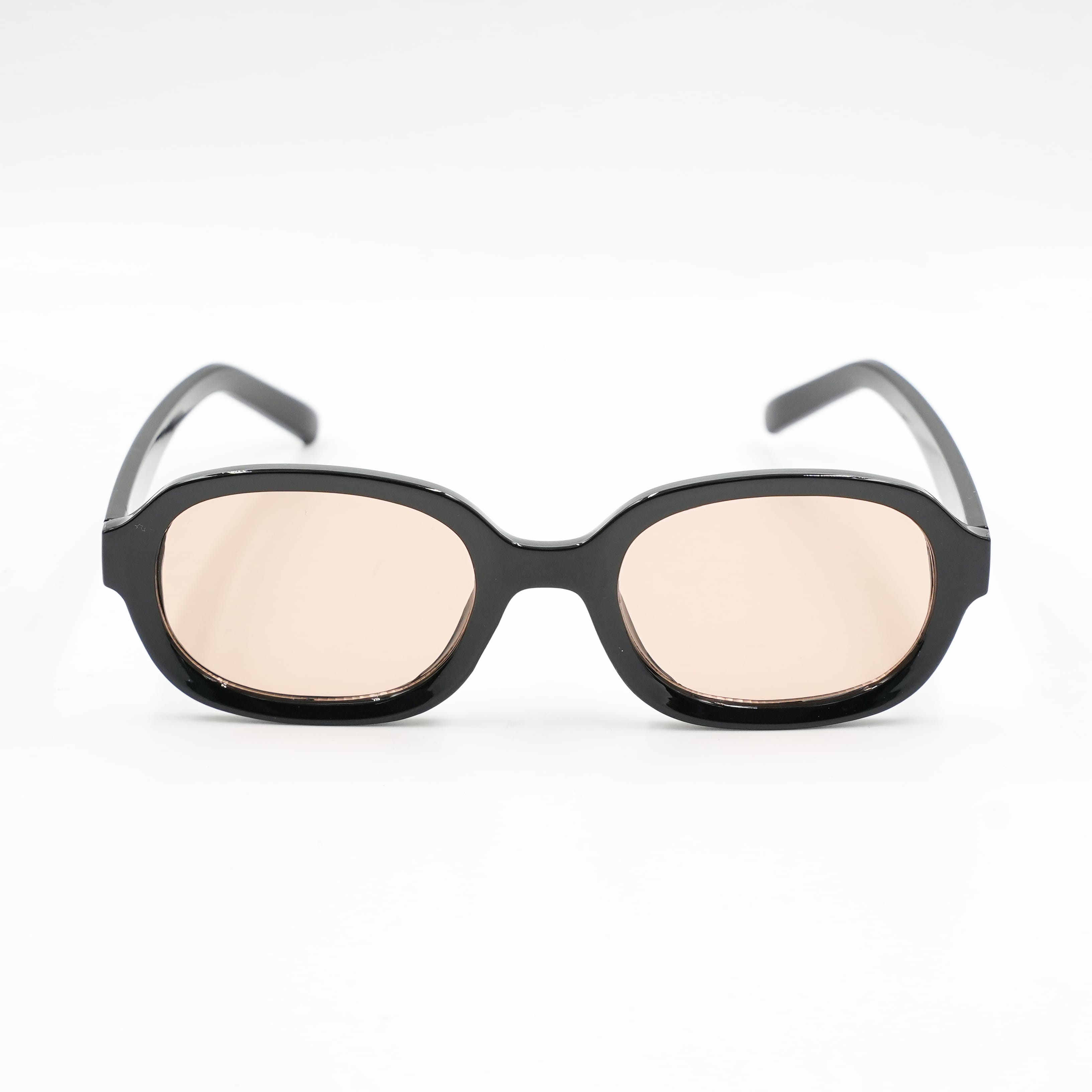 Black Twiggy Style Square Sunglasses Retro Minimalist UV400 Unisex Fashion Eyewear - image 1