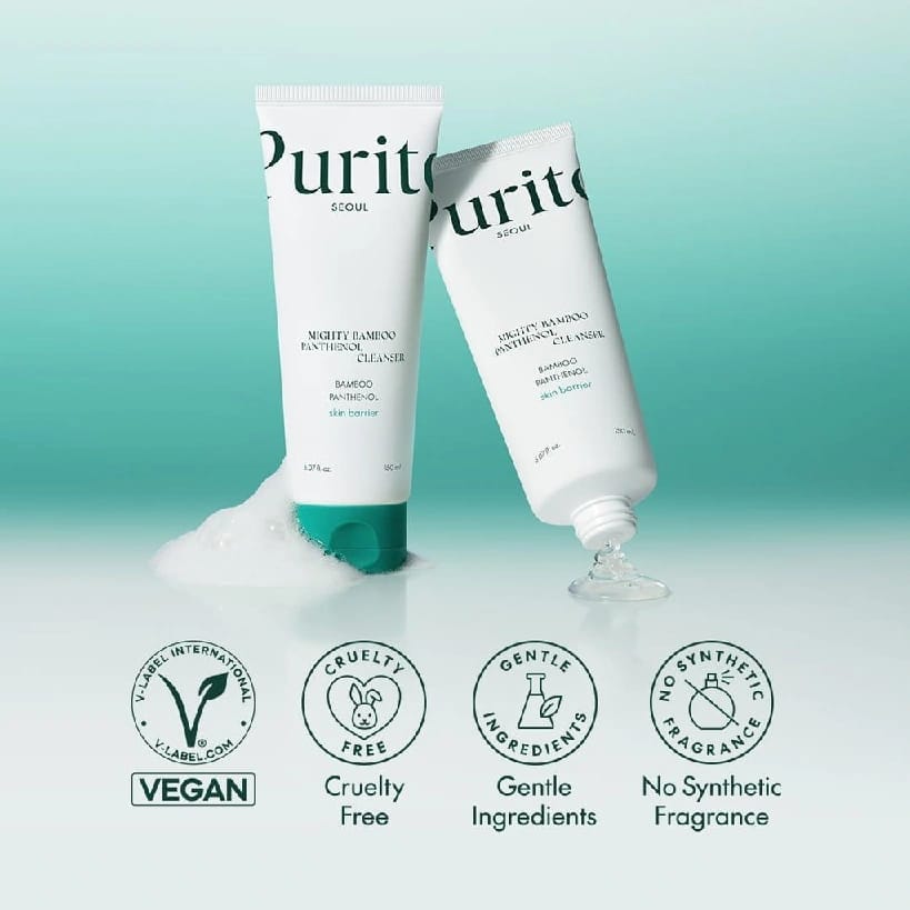 Purito Mighty Bamboo Panthenol Cleanser 150ml - image 4