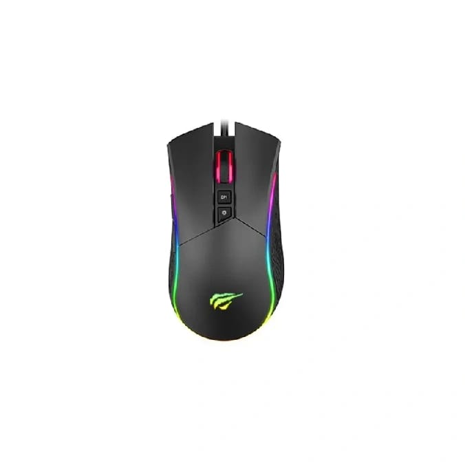 HAVIT MS1001S PROGRAMMABLE RGB WIRED GAMING MOUSE - image 1