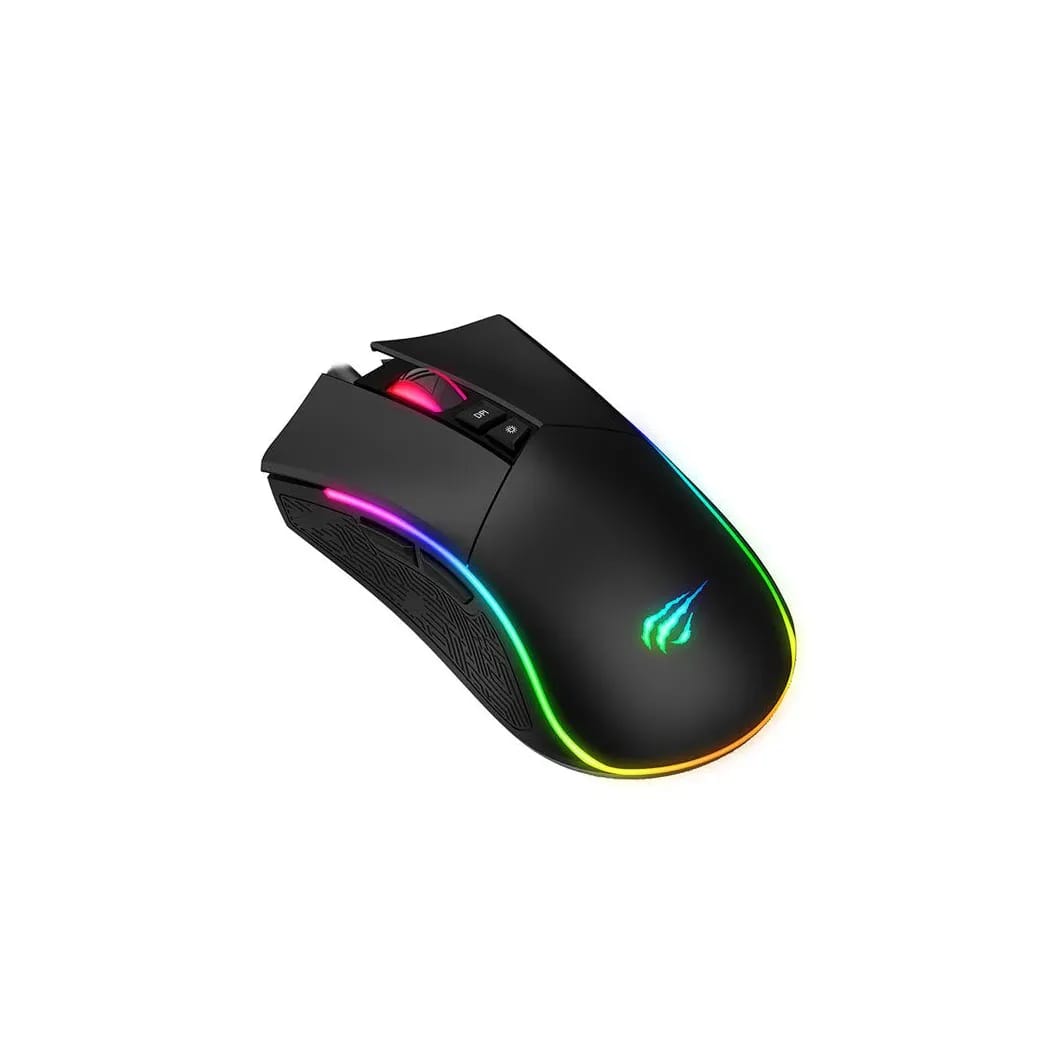 HAVIT MS1001S PROGRAMMABLE RGB WIRED GAMING MOUSE - image 3