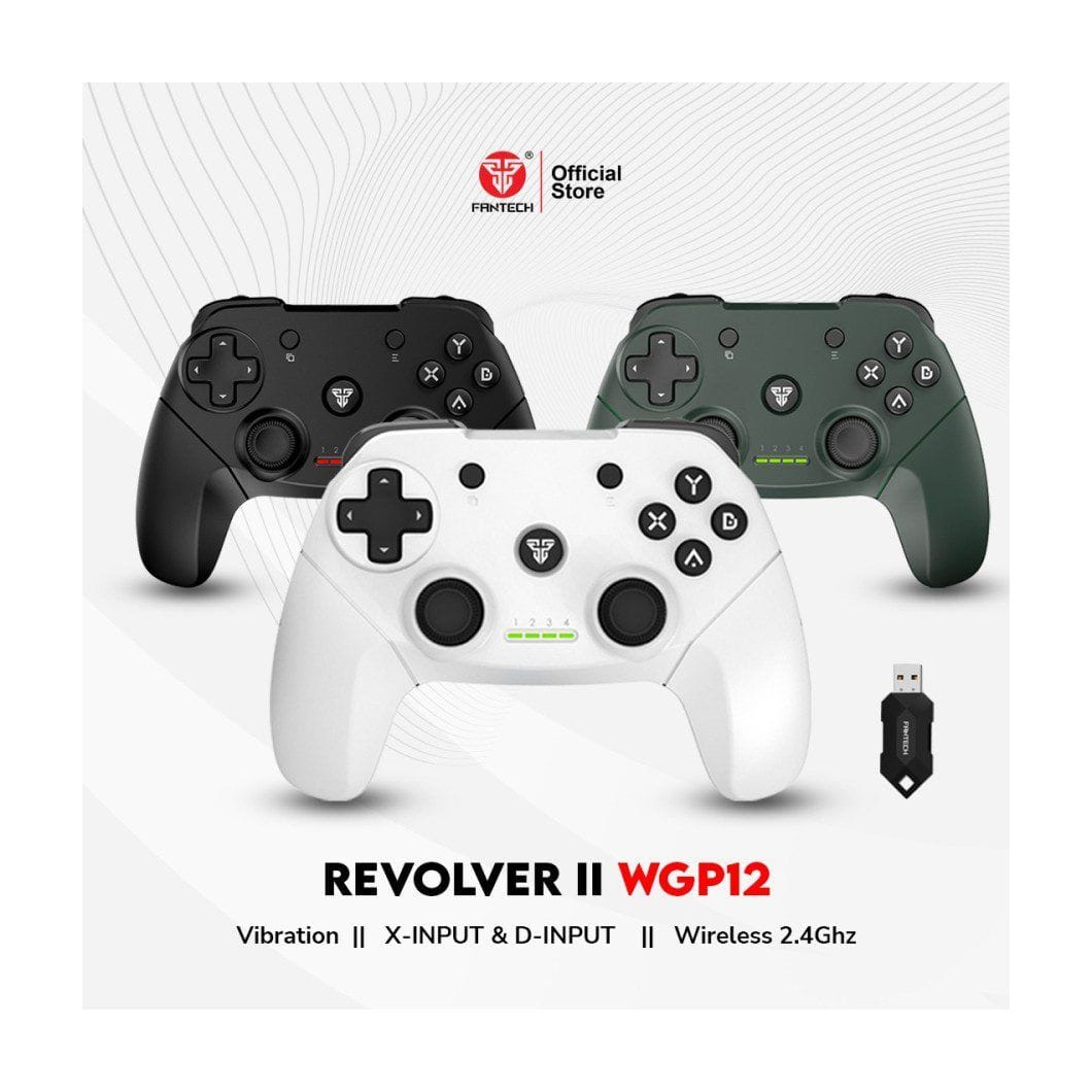 FANTECH WGP12 REVOLVER WIRELESS 2.4GHZ GAMING CONTROLLER - image 2