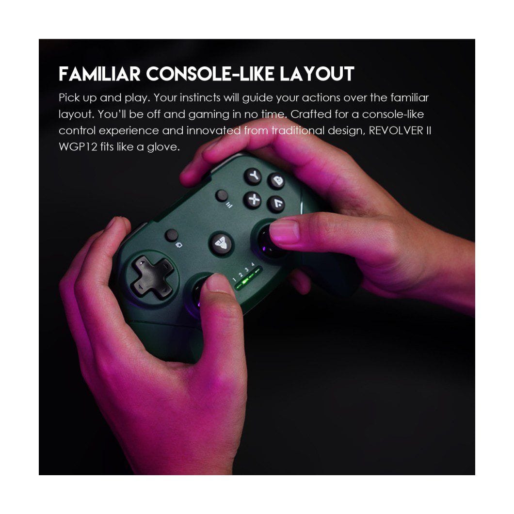 FANTECH WGP12 REVOLVER WIRELESS 2.4GHZ GAMING CONTROLLER - image 4