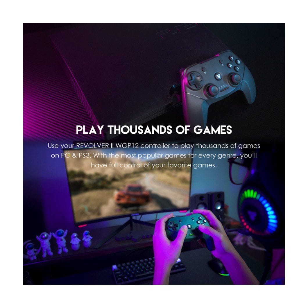 FANTECH WGP12 REVOLVER WIRELESS 2.4GHZ GAMING CONTROLLER - image 5