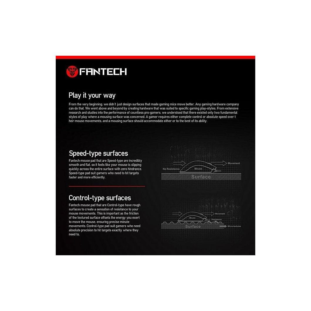 Fantech Mp80 Large Pc Laptop Gaming Mouse Pad - image 2