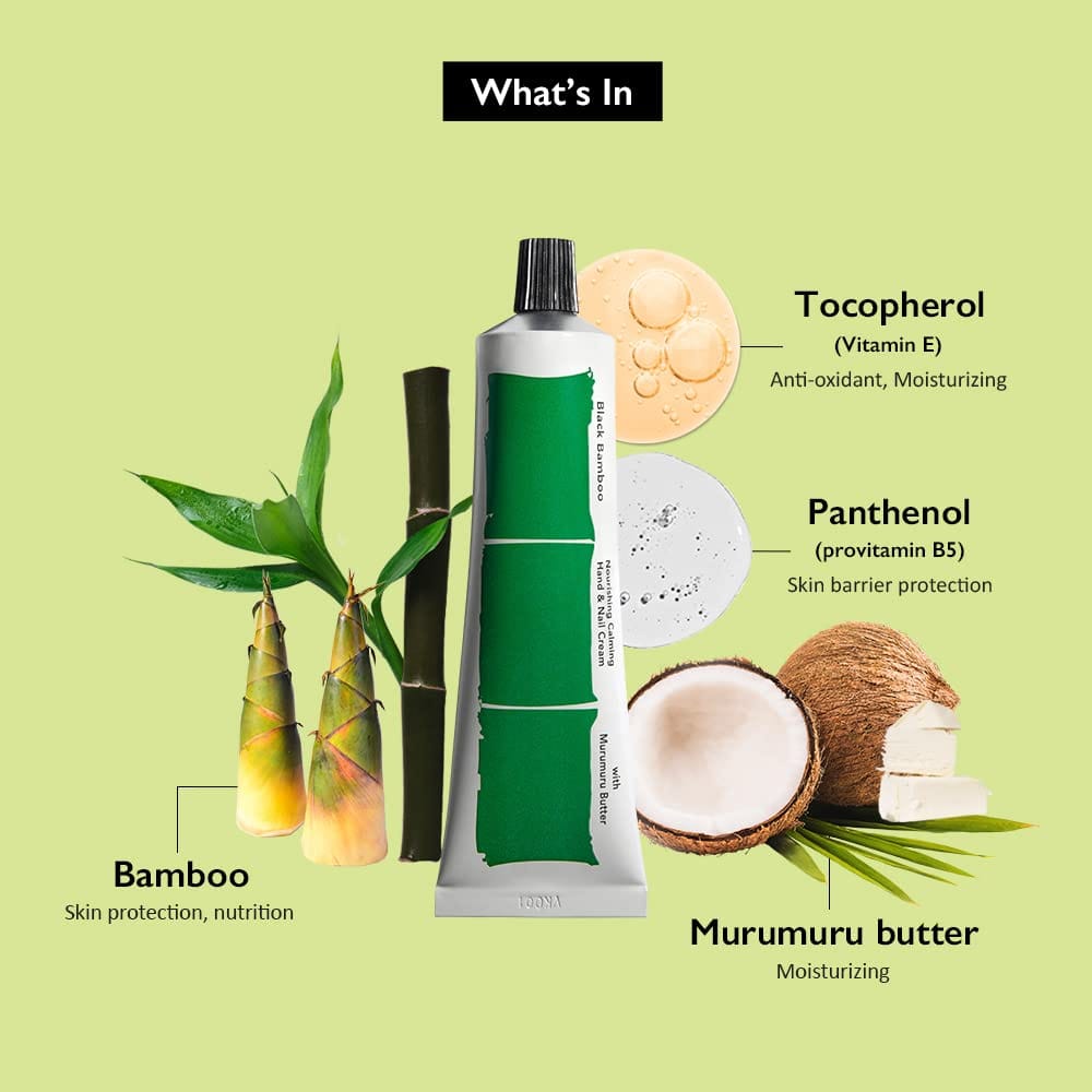 Haruharu Wonder Black Bamboo Nourishing Calming Hand & Nail Cream 50Ml - image 3