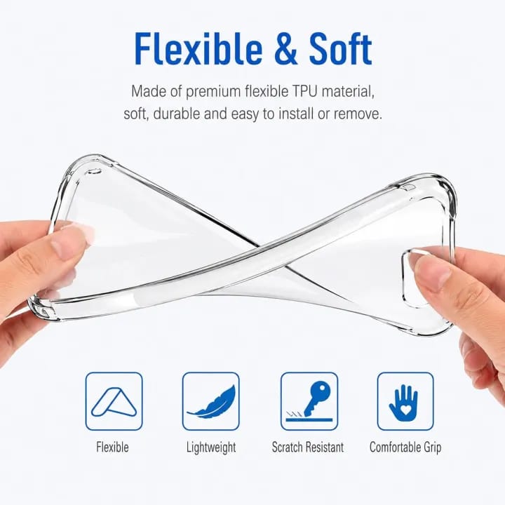 Cover for HONOR X9d 5G PC + TPU Clear Transparent Raised Edges Shockproof Protective Phone Bumper Case (Transparent) Honor X 9 D - image 3