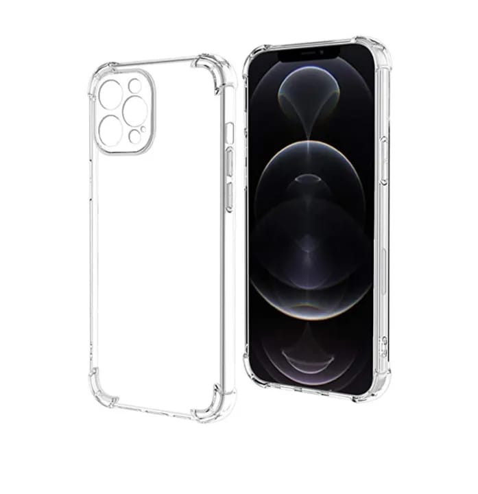 Clear case for iPhone 11 Pro - Transparent Soft Shockproof Crystal TPU Back Cover with Edges - image 1