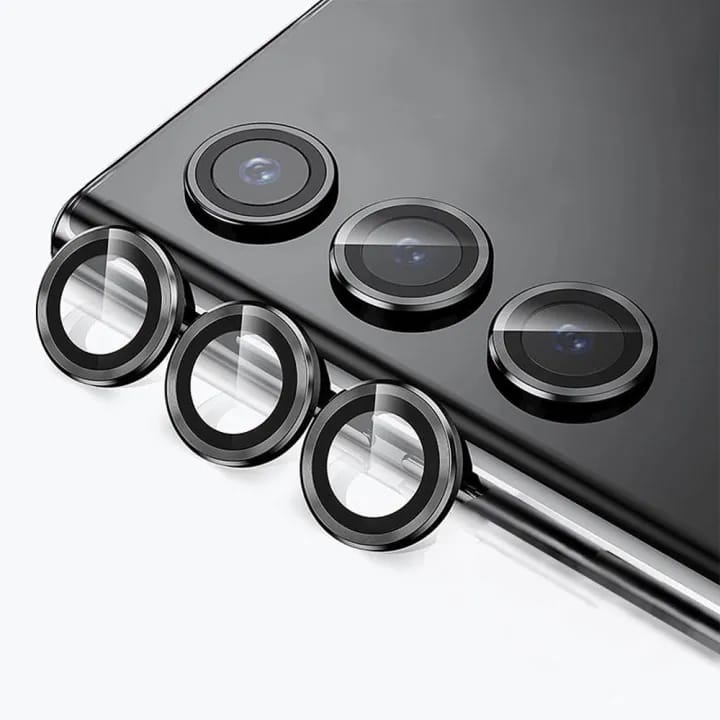 Camera Ring for Samsung Galaxy A15 5G - Lens Protector Individual Metal Ring Lens Cover - Black - image 1