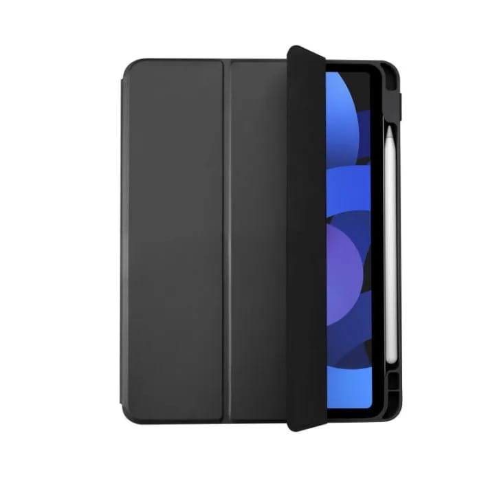Book Case Stand for iPad Pro 11 inch 2021/2020 - Premium Leather Flip Cover with Pen Holder - image 2