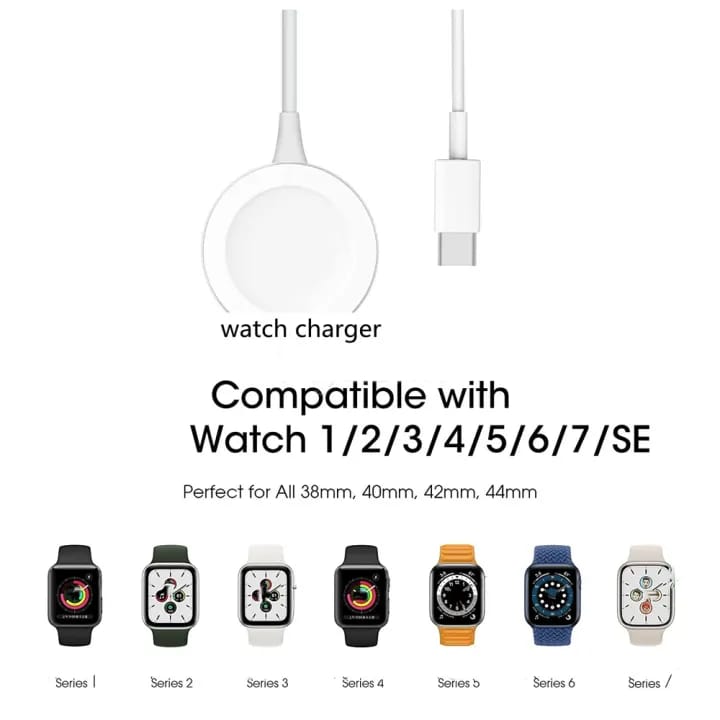 Magnetic Charging Cable Type C (1M) For iWatch (Type-C) - image 4