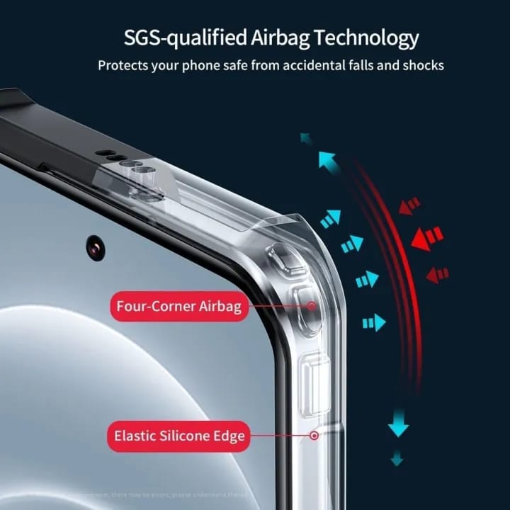 Only for VIVO IQOO 15 5G Phone Case - Bumper Back Hard Transparent Clear Shockproof TPU Phone Cover - Mero Deals - image 3