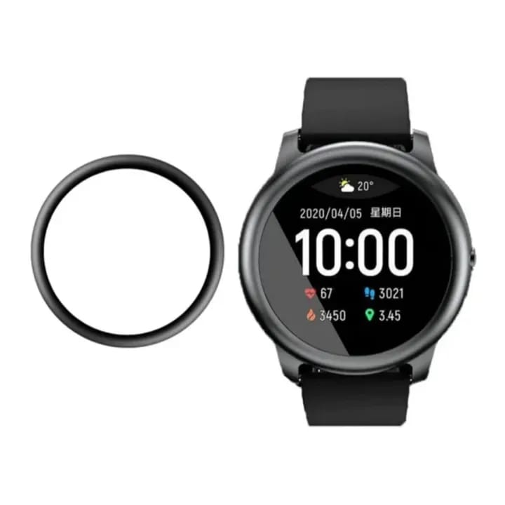 PMMA Gaurd For Haylou Solar LS05 SmartWatch 3D Curved Full Screen Protector - image 1
