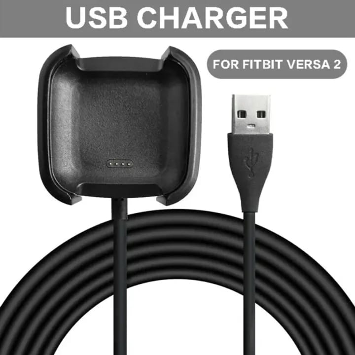 Charger for Fitbit Versa 2, Replacement Charging Cable Dock Cradle with USB Cord for Fitbit Versa2 Smartwatch (not for Fitbit Versa 1/SE/Lite) - image 3