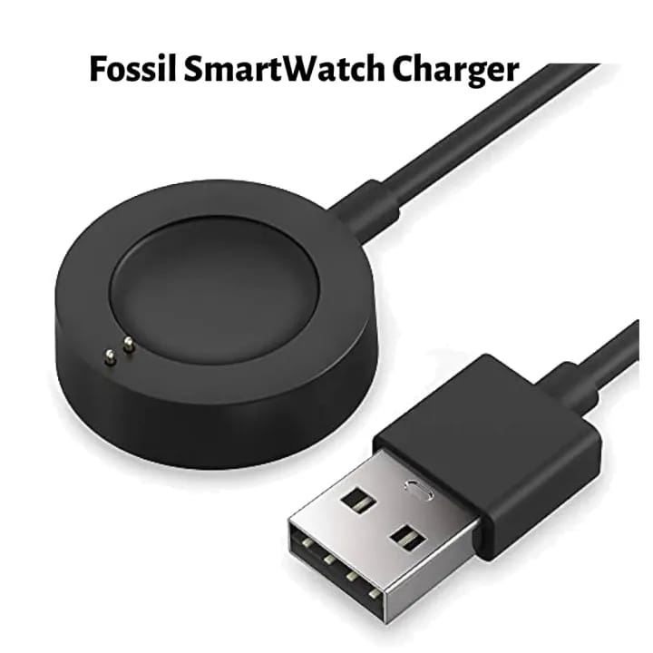 USB Charger for Fossil Gen 4, Gen 5, Gen 5E, Gen 6, Portable Fast Charging Cable Cord for Fossil Gen 4 Explorist HR/Venture HR/Sport, Gen 5 Garrett HR/Carlyle/Julianna Smartwatch - image 2