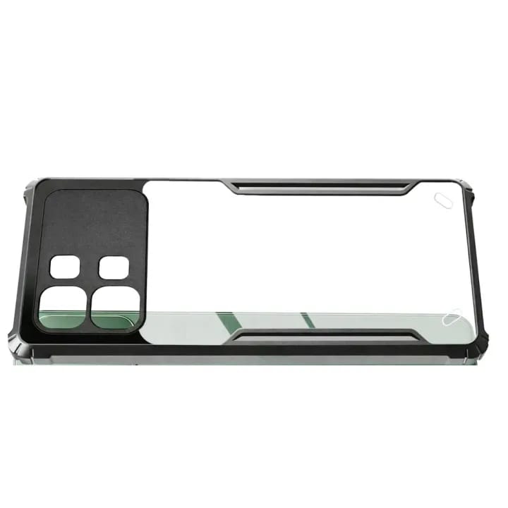 Only for Infinix Note Edge 5G Phone Case - Bumper Back Hard Transparent Clear Shockproof TPU Phone Cover Motorola - Mero Deals - image 3