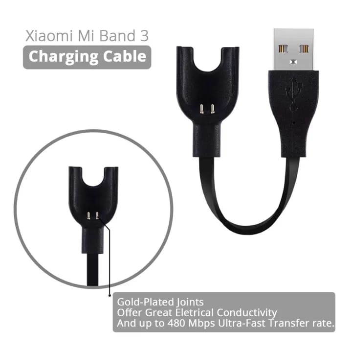Mi Band 3 USB Charger Replacement Charging Cable - image 3