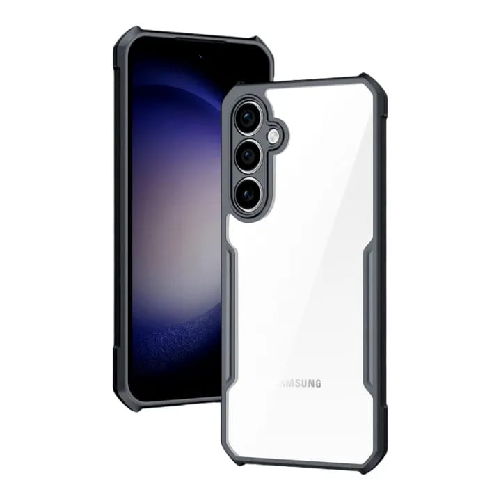 Xundd case for Samsung Galaxy S23 FE 5G | Urban Armor Gear Black Outline Shockproof Phone Cover | - image 1