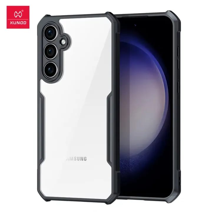 Xundd case for Samsung Galaxy S23 FE 5G | Urban Armor Gear Black Outline Shockproof Phone Cover | - image 2