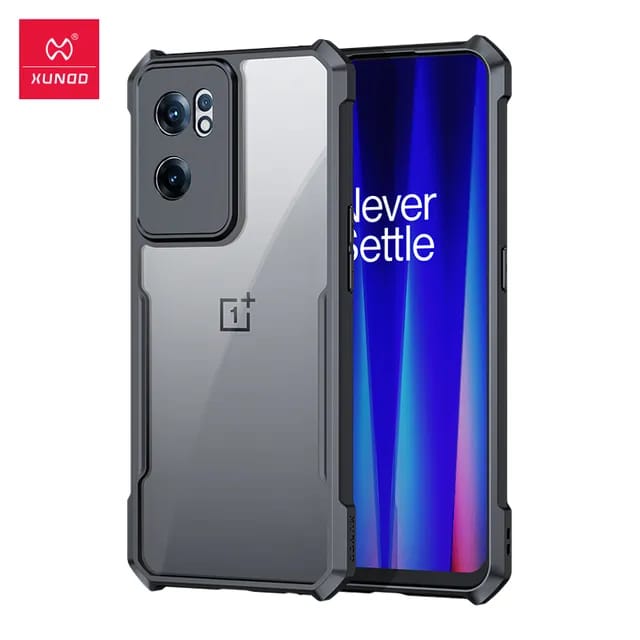 Case for Oneplus Nord CE 2 5G - XUNDD Shockproof Transparent PC + TPU Bumper Back Cover - image 1